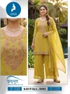 Kritika By Kaya Salsa Kurti With Bottom Dupatta